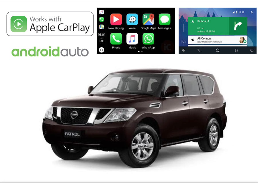 Nissan Patrol Y62 Wireless retrofit